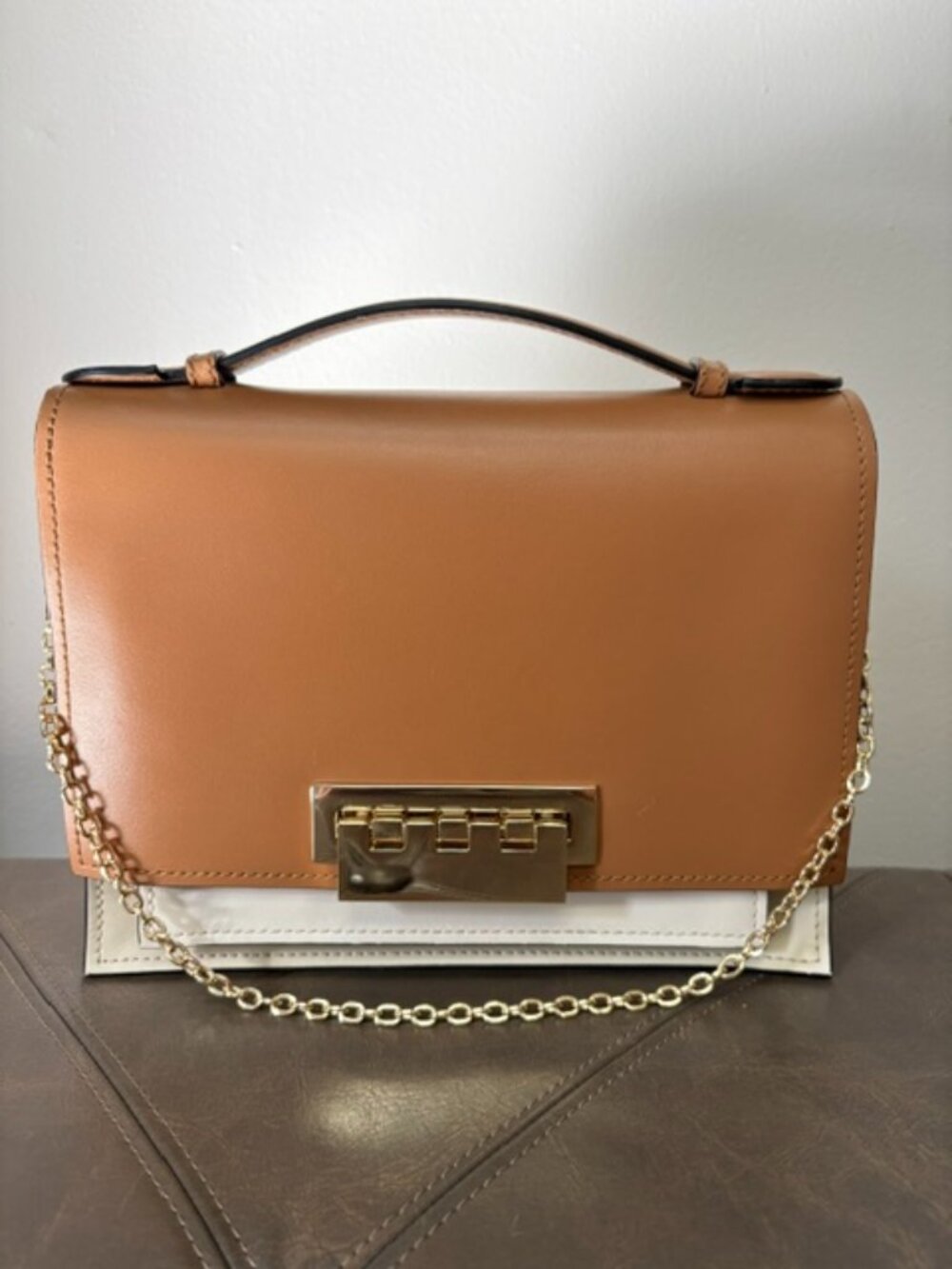Zac by Zac Posen leather color block bag - Picture 2 of 7